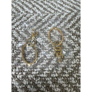 Vita Fade Gold Chain Earrings